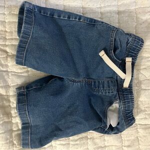 365 kids.  Blue Denim Shorts with White Accents